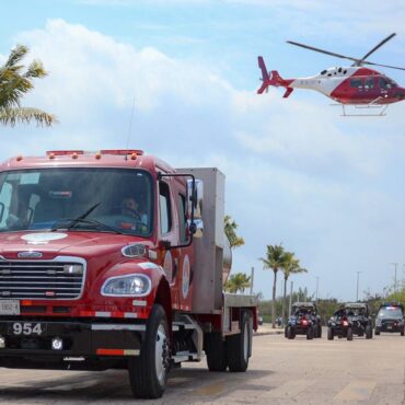 Inicia operativo de seguridad de semana santa en Cancún 00001