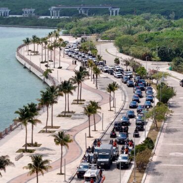 Inicia operativo de seguridad de semana santa en Cancún 00005