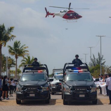 Inicia operativo de seguridad de semana santa en Cancún 00006