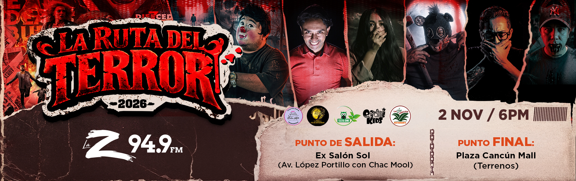 la ruta del terror